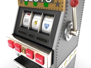 a slot machine gamble machine 3D Модель