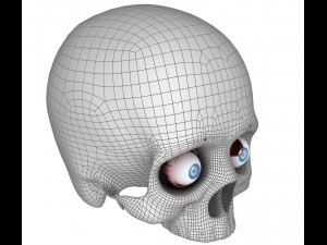 eye anatomy - inner structure Modèle 3D