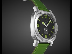 aviator wrist watch my own design 3D मॉडल
