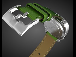 aviator wrist watch my own design 3D मॉडल
