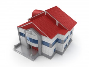 animated process of house building Modello 3D