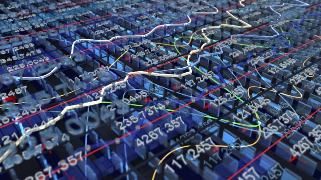 abstract finance or stock market background 3D 模型 .c4d .max .obj .3ds .fbx .stl .blend 