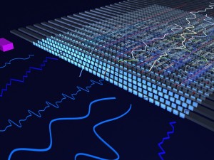 abstract finance or stock market background 3D 模型