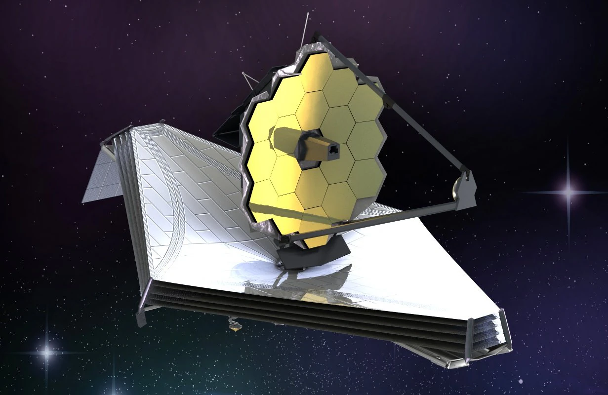 james webb space telescope 3D Model .c4d .max .obj .3ds .fbx .stl .blend 