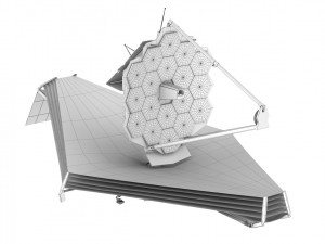 james webb space telescope 3D 모델
