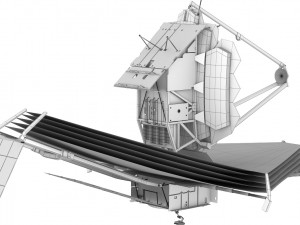 james webb space telescope 3D 모델