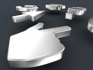 zestaw ikon 3d sieci web Model 3D