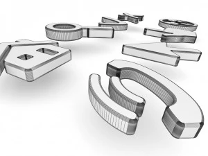 zestaw ikon 3d sieci web Model 3D