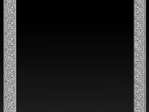 marco con un patr&oacute;n en estilo celta Modelo 3D