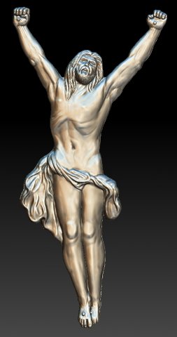 peter paul rubens crucified christ bas-relief 3D Model .c4d .max .obj .3ds .fbx .stl .blend 