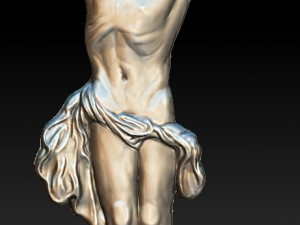 peter paul rubens crucified christ bas-relief 3Dモデル