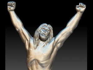 peter paul rubens crucified christ bas-relief 3D Model