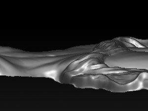 peter paul rubens crucified christ bas-relief 3D Model
