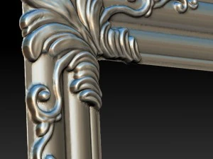 stucco in frame 3D Model