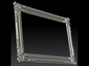 stucco in frame 3D Model