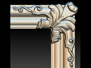 stucco in frame 3D Model
