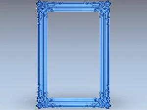 stucco in frame 3D Model
