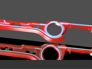 xenoblade chronicles monado Modello 3D
