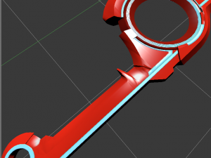 xenoblade chronicles monado 3D 모델