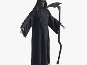 grim reaper death rigged Model 3D