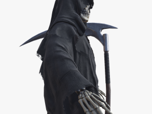 grim reaper death rigged Model 3D