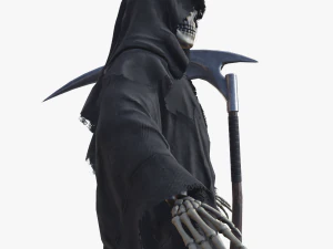 grim reaper death rigged 3D Model
