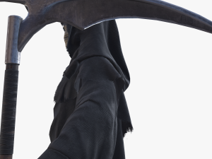grim reaper death rigged Model 3D