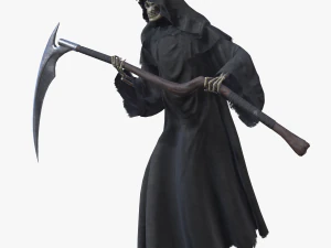 grim reaper death rigged 3D Model
