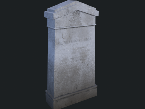 gravestone collection vol 1 vol 2 3Dモデル