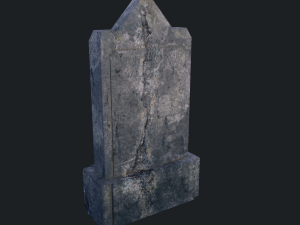 gravestone collection vol 1 vol 2 3Dモデル