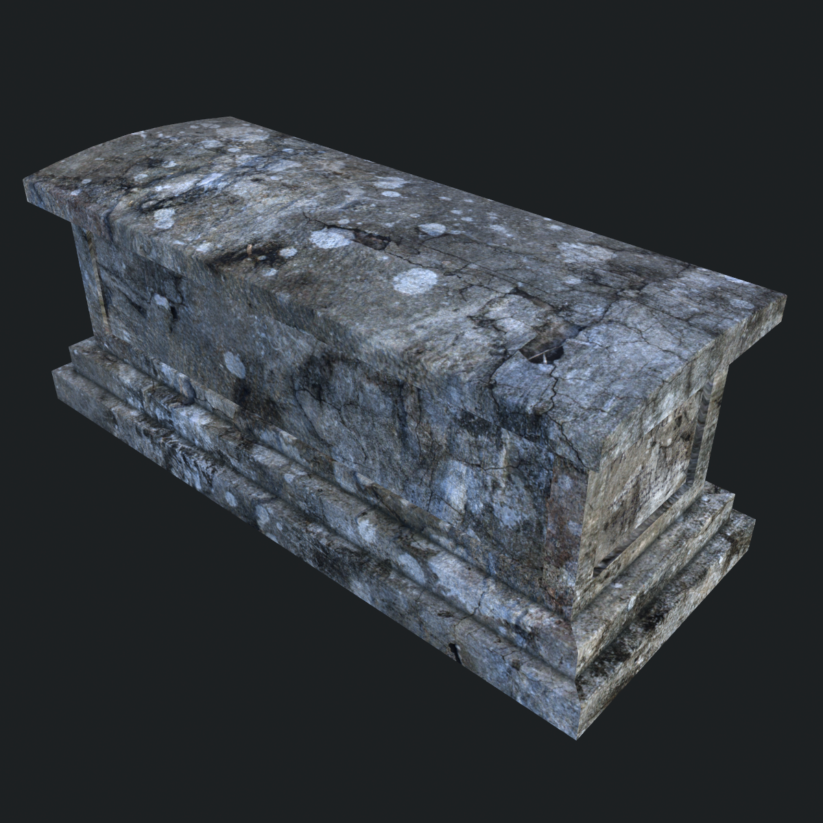 Мод gravestone. Grave 3d.
