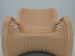 pipo chair 3D Model