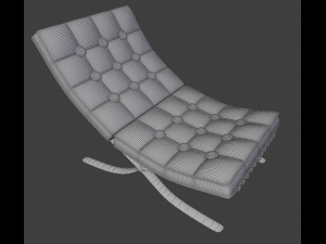 barcelona chair 3D 모델
