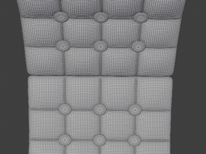 barcelona chair 3D 모델