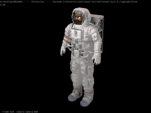 3d astronaut 3D मॉडल