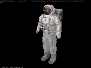 3d astronaut 3D Model