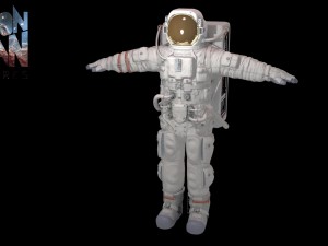 3d astronaut 3D मॉडल