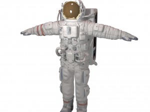 3d astronaut 3D मॉडल