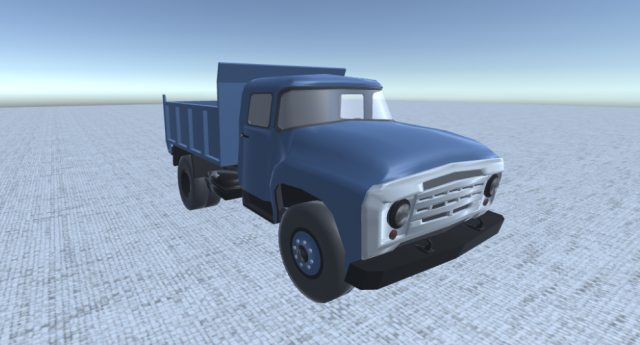 zil130 3D 模型 .c4d .max .obj .3ds .fbx .stl .blend 