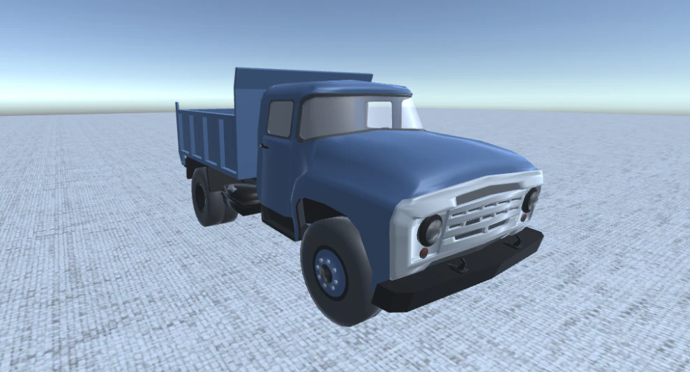 zil130 3D Model .c4d .max .obj .3ds .fbx .stl .blend 