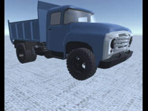 wheel zil130 Modello 3D