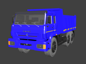 kamaz 6520 Model 3D