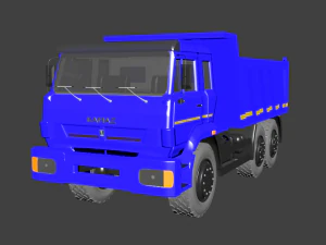 कामाज़ 6520 3D मॉडल