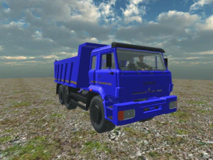 Камаз 6520 3D Модель