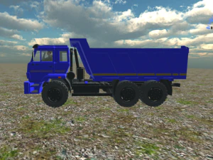 Камаз 6520 3D Модель