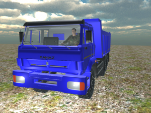 kamaz 6520 Modelo 3D