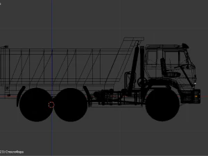 Камаз 6520 3D Модель