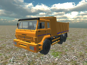 Камаз 6520 3D Модель