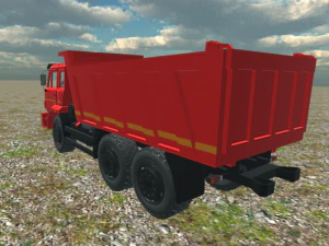 Камаз 6520 3D Модель