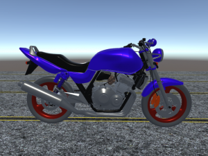 honda cb400 3D Модель